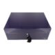Humidor na doutníky Caseti Paris Dark Violet 36,8x27,7x13,6cm  (288005)