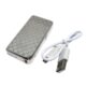 USB zapalovač Hadson Anemoi Arc, el. oblouk, chrom  (10420)