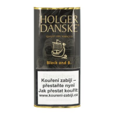 Dýmkový tabák Holger Danske Black, 40g/F  (1004.1)