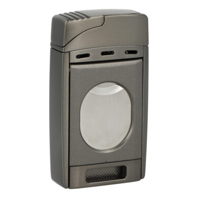 Doutníkový zapalovač Winjet Premium 2xjet, grey  (310047)