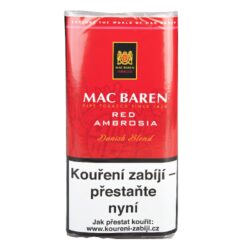 Dýmkový tabák Mac Baren Cherry Ambrosia, 50g/F - Dýmkový tabák Mac Baren Cherry Ambrosia. Vyvážená a chutná dýmková směs s menším množstvím tabáku Burley a převahou tabáku Virginie s velmi jemným a málo znatelným aroma. Balení pouch 50g.