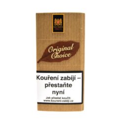 Dýmkový tabák Mac Baren Original Choice, 40g/F - Dýmkový tabák Mac Baren Original Choice. Směs je namíchána z jemného Burley, virginského tabáku s jemnou a čistou přírodní chutí. Tato dýmková směs je vhodná pro začínající a mladé kuřáky. Balení pouch 40g.